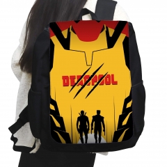 3 Styles Marvel Comics Cartoon Anime Backpack Bag