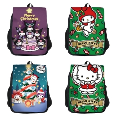 6 Styles Sanrio Christmas Cartoon Anime Backpack Bag