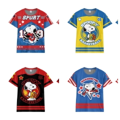 5 Styles Snoopy Cartoon Anime T shirt