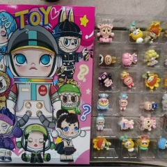 POP MART Christmas Cartoon Surprise Blind Box Anime PVC Figures