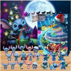 19 Styles Sanrio Lilo & Stitch Christmas Cartoon Surprise Blind Box Anime PVC Figures