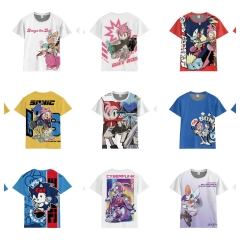 14 Styles Sonic the Hedgehog Cartoon Anime T shirt