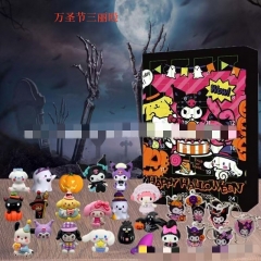 8 Styles Sanrio Hello Kitty The Nightmare Before Christmas Cartoon Surprise Blind Box Anime PVC Figures