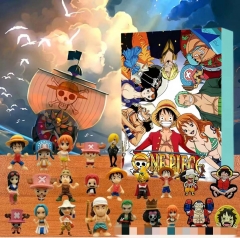 One Piece Cartoon Surprise Blind Box Anime PVC Figures