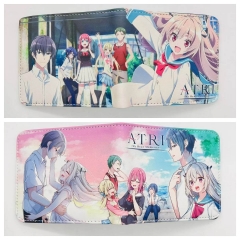 2 Styles ATRI -My Dear Moments- Cartoon Purse Anime Short Wallet