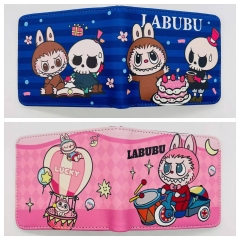 2 Styles Labubu Cartoon Purse Anime Short Wallet