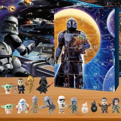 2 Styles Star War Christmas Cartoon Surprise Blind Box Anime PVC Figures