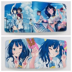 2 Styles Makeine: Too Many Losing Heroines! Cartoon Purse Anime Short Wallet