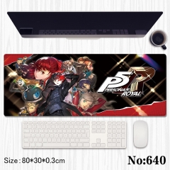 80*30*0.3cm 3 Styles Persona Cartoon Anime Mouse Pad