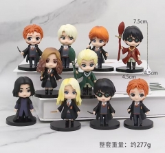 10Pcs/Set Harry Potter Cartoon Anime PVC Figures