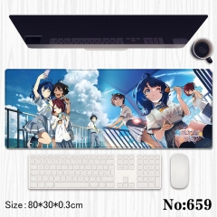 80*30*0.3cm too many losing heroines! Cartoon Anime Mouse Pad