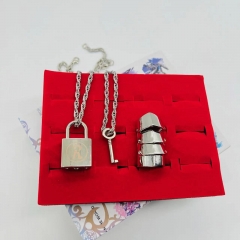 Nana Cartoon Anime Alloy Ring+Necklace (Set)