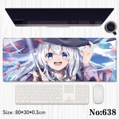 80*30*0.3cm Wandering Witch: The Journey of Elaina Cartoon Anime Mouse Pad