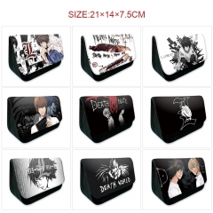 10 Styles Death Note Cartoon Pattern Pencil Case Anime Pencil Bag