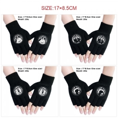 7 Styles Heaven Official's Blessing Warm Comfortable Anime Half Finger Gloves