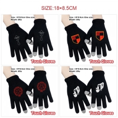 4 Styles Hellsing Cartoon For Winter Warm Anime Gloves