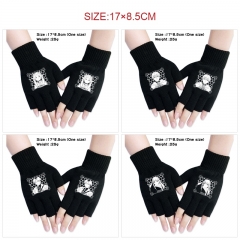 7 Styles Frieren: Beyond Journey's End Warm Comfortable Anime Half Finger Gloves