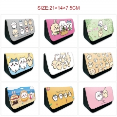 10 Styles Chiikawa Cartoon Pattern Pencil Case Anime Pencil Bag