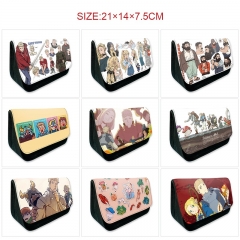 10 Styles Delicious in Dungeon/Dungeon Meshi Cartoon Pattern Pencil Case Anime Pencil Bag