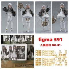 15CM Fighma 591# Neco NH 01 Cartoon PVC Anime Figure Toy