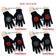 6 Styles Fullmetal Alchemist Cartoon For Winter Warm Anime Gloves