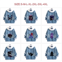 14 Styles Solo Leveling Cartoon Anime Cowboy Hooded Hoodie