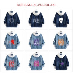 9 Styles EVA/Neon Genesis Evangelion Cartoon Anime Cowboy Hooded Hoodie