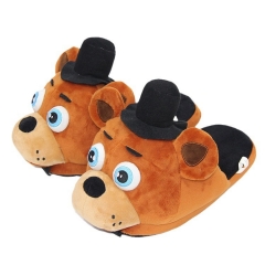 2 Styles Five Nights At Freddy's Cartoon Anime Plush Slipper