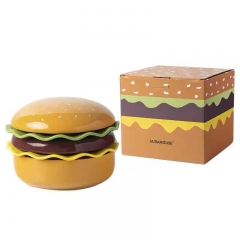 Hamburger Anime Bowl and Plate Set