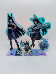 2 Styles Zenless Zone Zero Cartoon Anime Acrylic Standing Plate