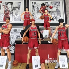 5 Styles Slam Dunk Sakuragi Hanamichi Cartoon Anime PVC Figure