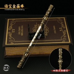 3 Styles 22cm Black Myth: Wukong Cos Hot Game Alloy Anime Monkey King Bar Wand