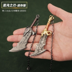 2 Styles God Of War Anime Alloy Keychain