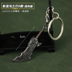 6cm God Of War Kratos Anime Alloy keychain