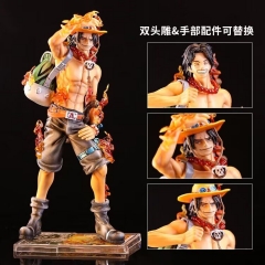 23cm GK One Piece Portgas·D· Ace Cartoon Anime PVC Figures