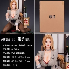 43CM GK Naruto Tsunade Sexy Girls Cartoon Anime PVC Figure