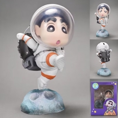 17cm Crayon Shin-chan space suit Anime PVC Figure Toy