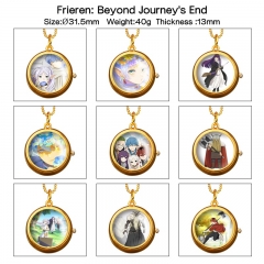 15 Styles Frieren: Beyond Journey's End Cartoon Anime Alloy Watch Necklace