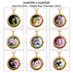 15 Styles HUNTER×HUNTER Cartoon Anime Alloy Watch Necklace