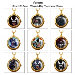 10 Styles Venom Cartoon Anime Alloy Watch Necklace