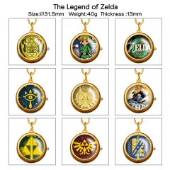 10 Styles The Legend Of Zelda Cartoon Anime Alloy Watch Necklace