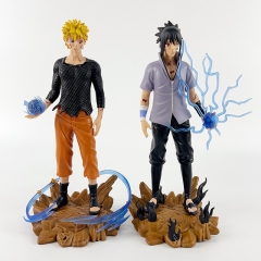 2 Styles GK Naruto Uchiha Sasuke Uzumaki Anime PVC Figures